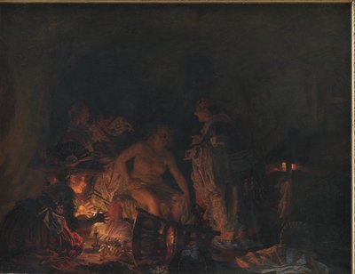 Leonora Christina je vyšetřována ve vězení od Kristian Zahrtmann