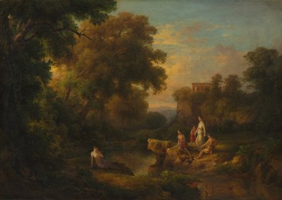 Diana a její nymfy, 1853. od Károly Markó