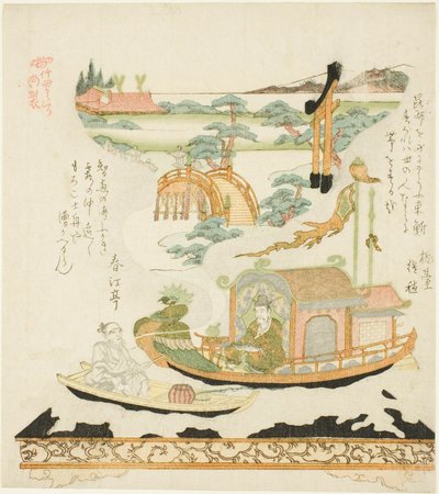 Takeda Mechanika l Dewise (Takeda Karakuri): Hakurakuten od Kubo Shunman