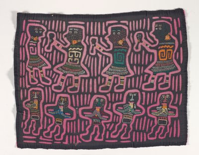 Panel košile (mola), c.1950 (Aplikovaná bavlna) od Kuna Indian Culture