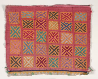 Panel košile (mola) (aplikovaná bavlna) od Kuna Indian Culture