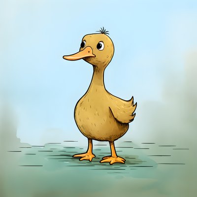 Kachna na hřišti 2 od Kurt Heppke