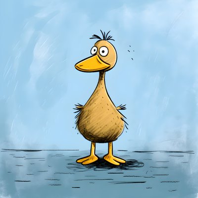 Kachna na hřišti 3 od Kurt Heppke