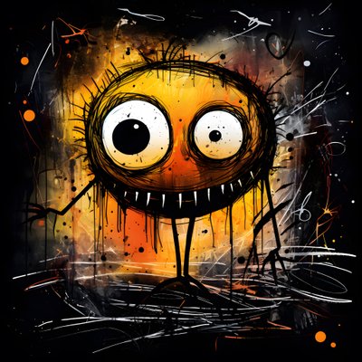 Halloween-monstrum 1 od Kurt Heppke