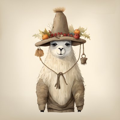 Lama, Amerika 18. století 2 od Kurt Heppke