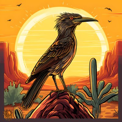 Roadrunner horké slunce 4 od Kurt Heppke