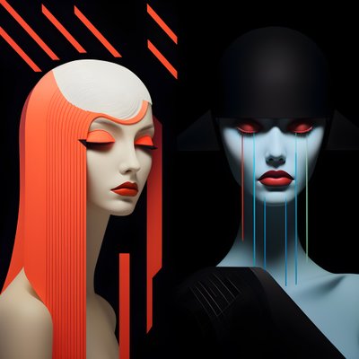 Surrealistický design postav 3 od Kurt Heppke