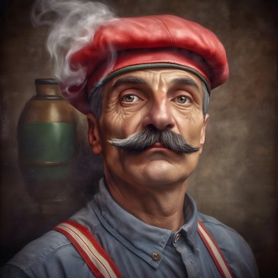 Německý muž 4 od Kurt Heppke