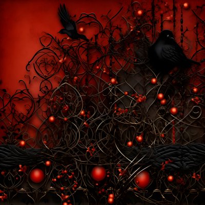 halloween scrapbookový papír 1 od Kurt Heppke