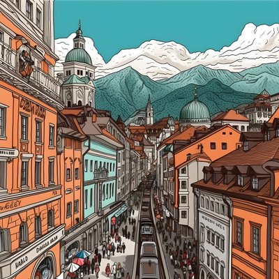 innsbruck, kreslený film 4 od Kurt Heppke