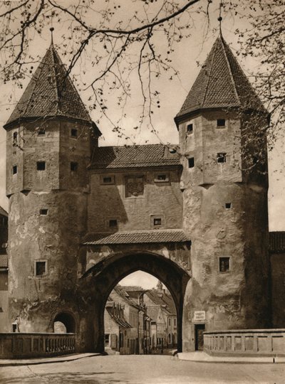 Amberg. Nabburger Tor, 1931 od Kurt Hielscher