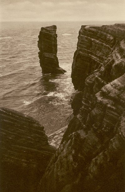 Helgoland (černobílá fotografie) od Kurt Hielscher
