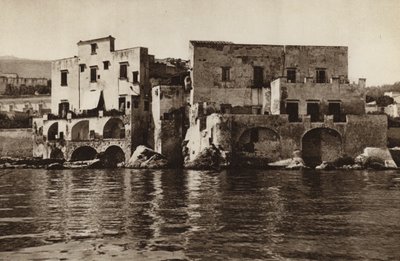 Itálie: V Ischia Ponte (černobílá fotografie) od Kurt Hielscher