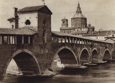 Itálie: Pavia (černobílá fotografie) od Kurt Hielscher
