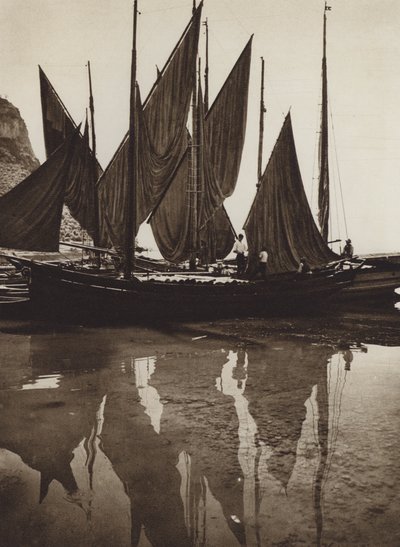 Itálie: Sul Lago di Garda (černobílá fotografie) od Kurt Hielscher
