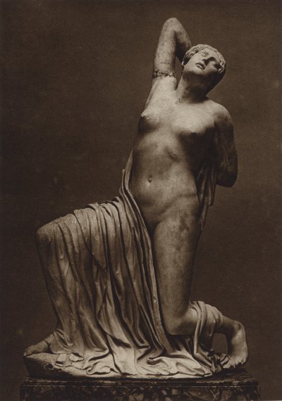Řím: Národní muzeum, Niobide (černobílá fotografie) od Kurt Hielscher
