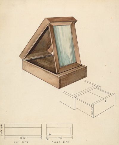Bishop Hill: Dressing Case, 1936. od Kurt Melzer