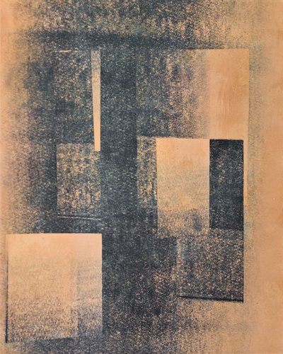 Modrá v modrém od Kurt Schwitters