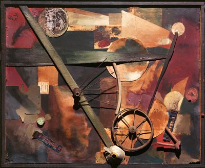 Stavba pro urozené ženy (pomoc) od Kurt Schwitters