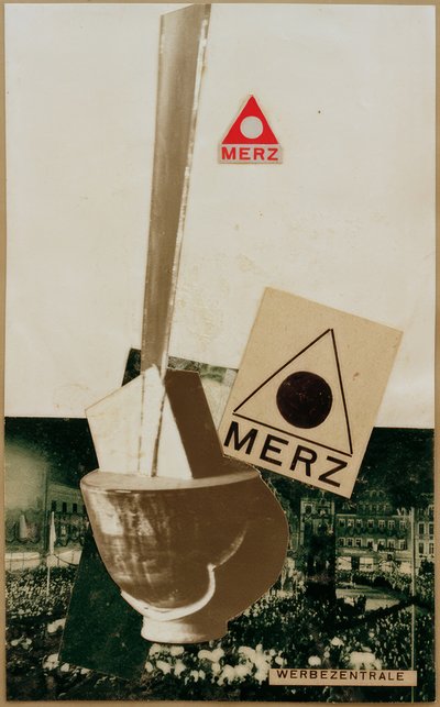 REKLAMNÍ CENTRUM MERZ od Kurt Schwitters