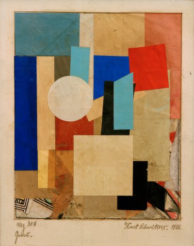 MZ 308 šedá od Kurt Schwitters