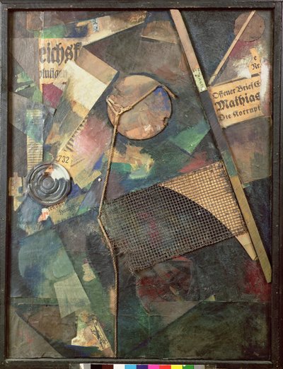 Merzbild od Kurt Schwitters