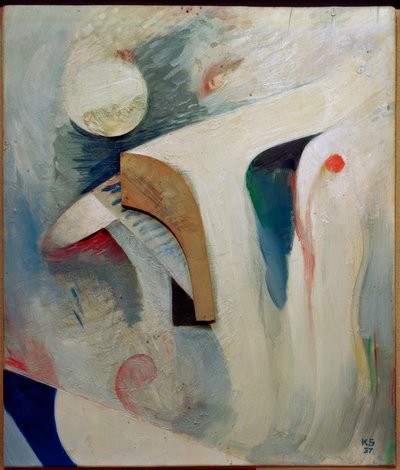 Bez názvu (fjord) od Kurt Schwitters