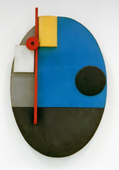 Bez názvu (oválná konstrukce) od Kurt Schwitters