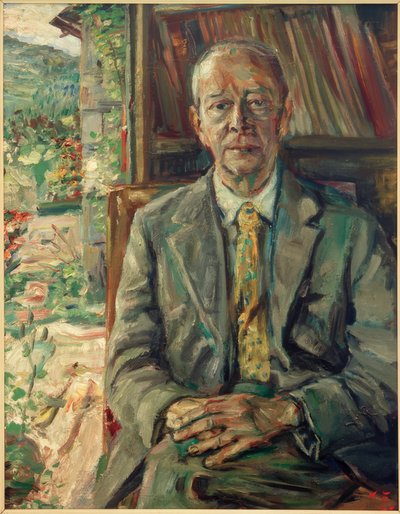 Bez názvu (portrét Harry Pierce) od Kurt Schwitters