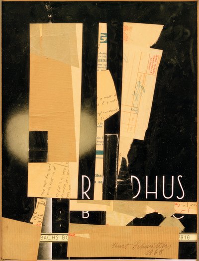 Bez názvu (R DHUS) od Kurt Schwitters