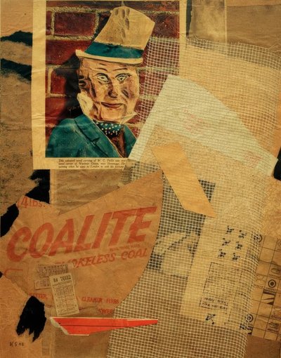 Bez názvu (W.C. Fields) od Kurt Schwitters