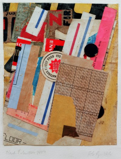 Z červené od Kurt Schwitters