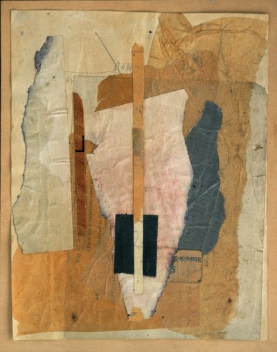 Představivost nad střechami od Kurt Schwitters