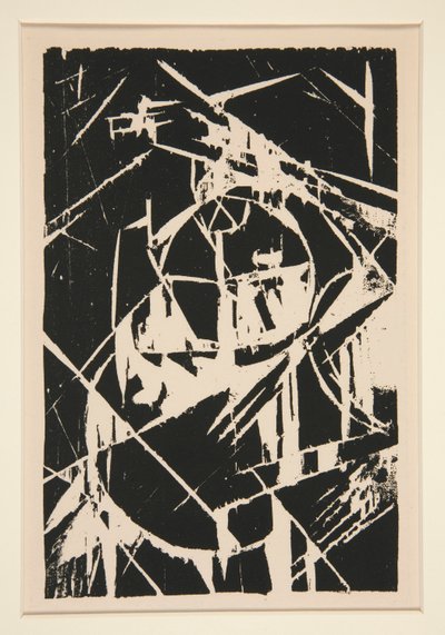 Deska XII z knihy Kestner od Kurt Schwitters