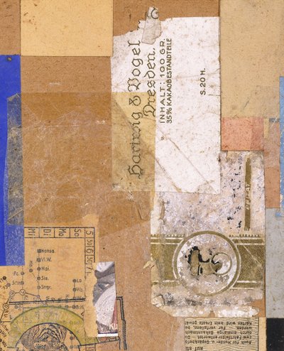 Bez názvu, 1926 od Kurt Schwitters