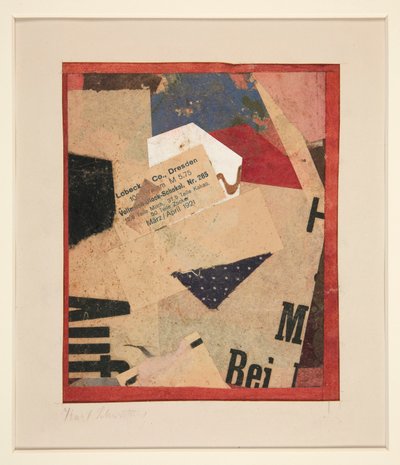 Bez názvu [Lobeck & Co., Drážďany] od Kurt Schwitters