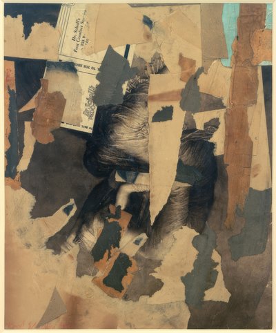 c 63 starý obrázek od Kurt Schwitters