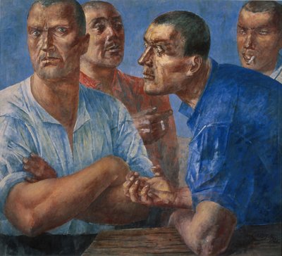 Pracovníci od Kuzma Sergeevich Petrov Vodkin