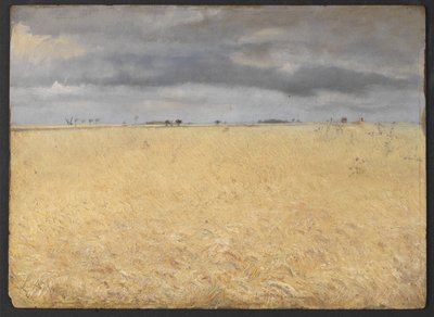 Žitné pole poblíž vesnice Ring od Laurits Andersen Ring