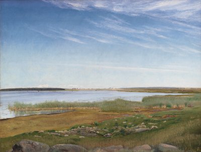 Fjord poblíž Karrebæksminde, Zéland od Laurits Andersen Ring