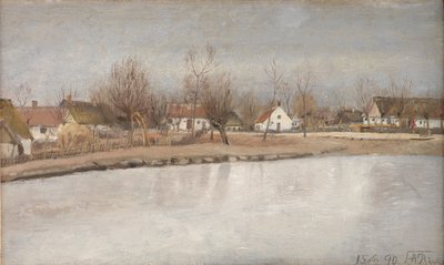Vesnický rybník v Ringu, Zéland od Laurits Andersen Ring