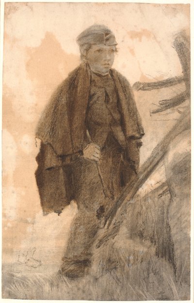 Chlapec opatrovník od Laurits Andersen Ring