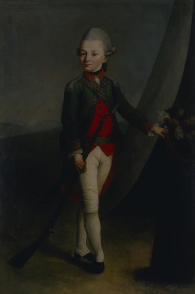 Portrét Petra Alexejeviče Turčaninova 1769-1815, 1777 od L.S. Stanishchevsky