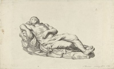 Studie klasické sochy od L. Hachin (signed by artist)