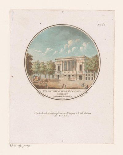 Pohled na Théâtre de l
