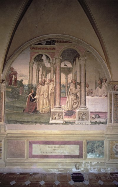 Život svatého Benedikta od L. Signorelli