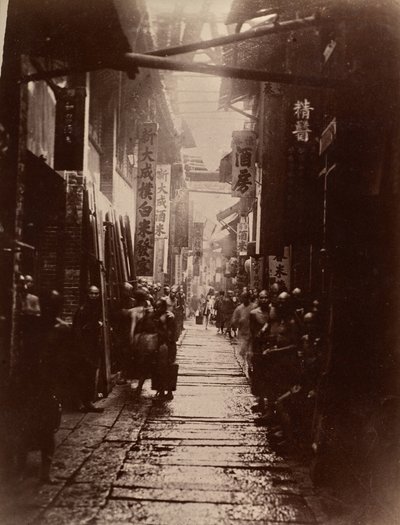 Commercial Street, Canton (recto) od Lai Fong (Afong Studio)