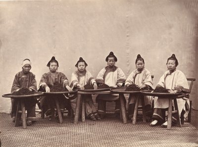Culling Tea, ca. 1869. od Lai Fong.