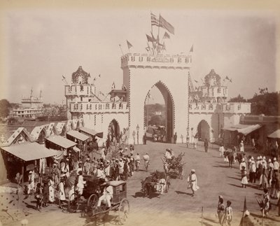 City Gate, Hajdarábád od Lala Deen Dayal