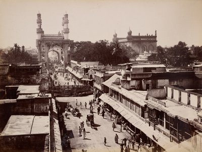 Principal Street, Hajdarábád od Lala Deen Dayal